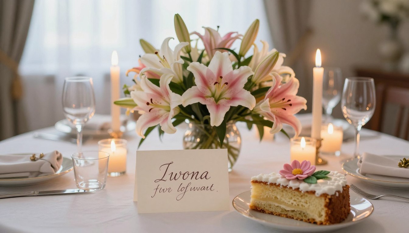 Życzenia imieninowe dla iwony