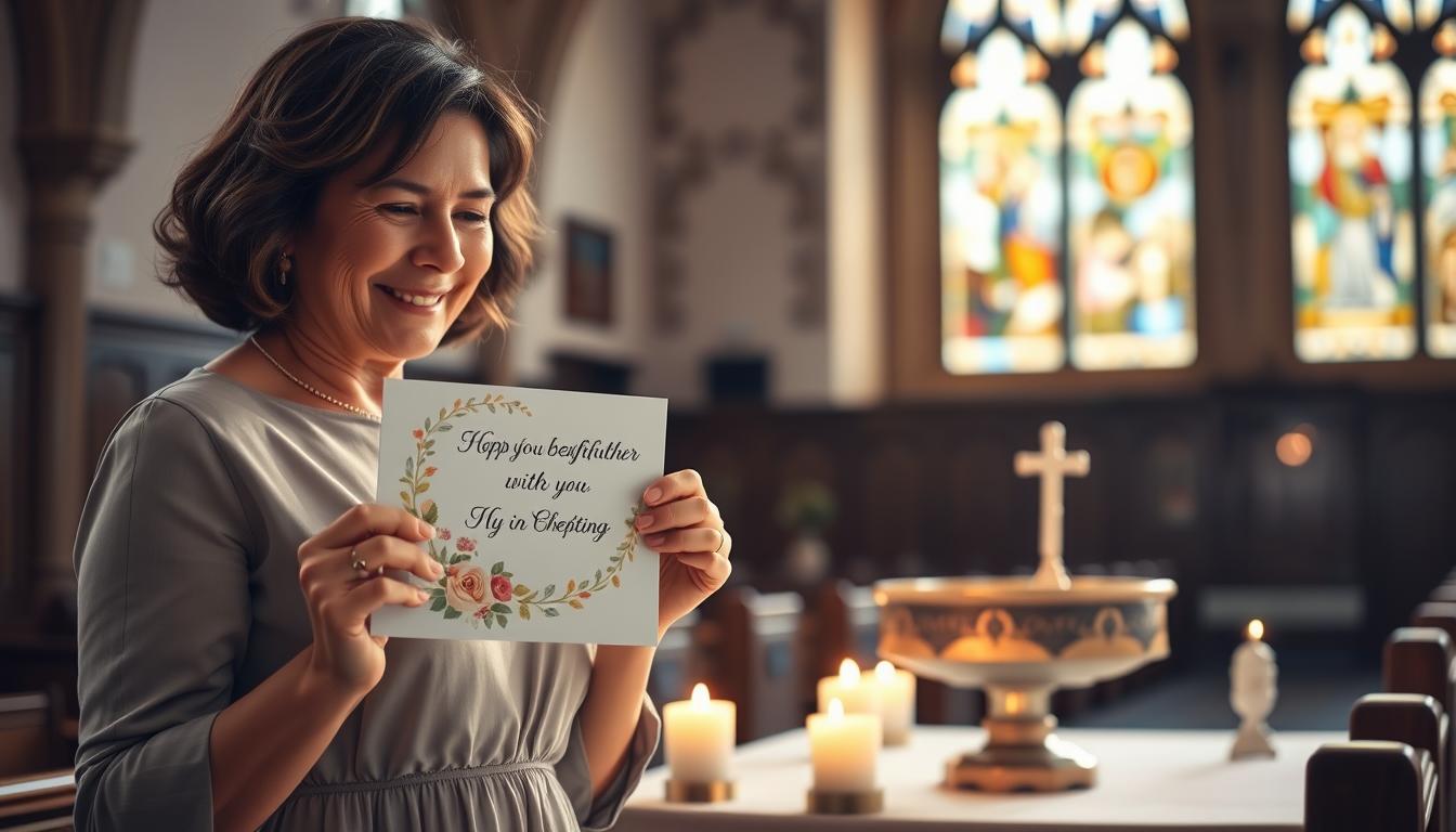 Życzenia na chrzest od matki chrzestnej