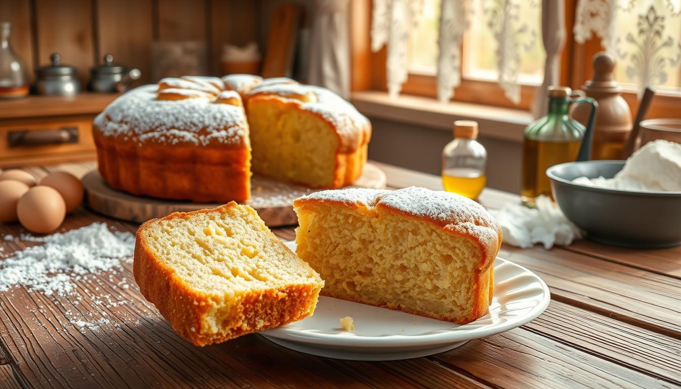 Babka ucierane z olejem