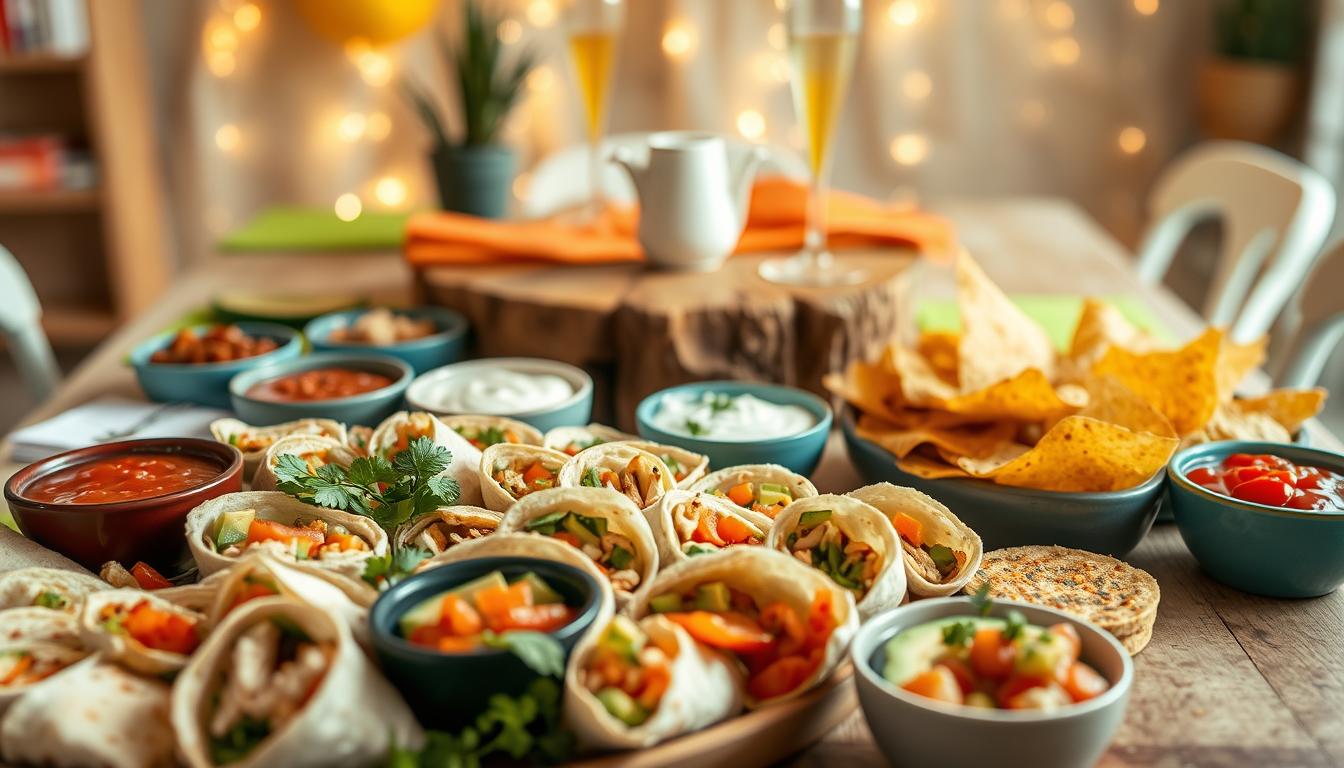 Przekąski na imprezę tortilla