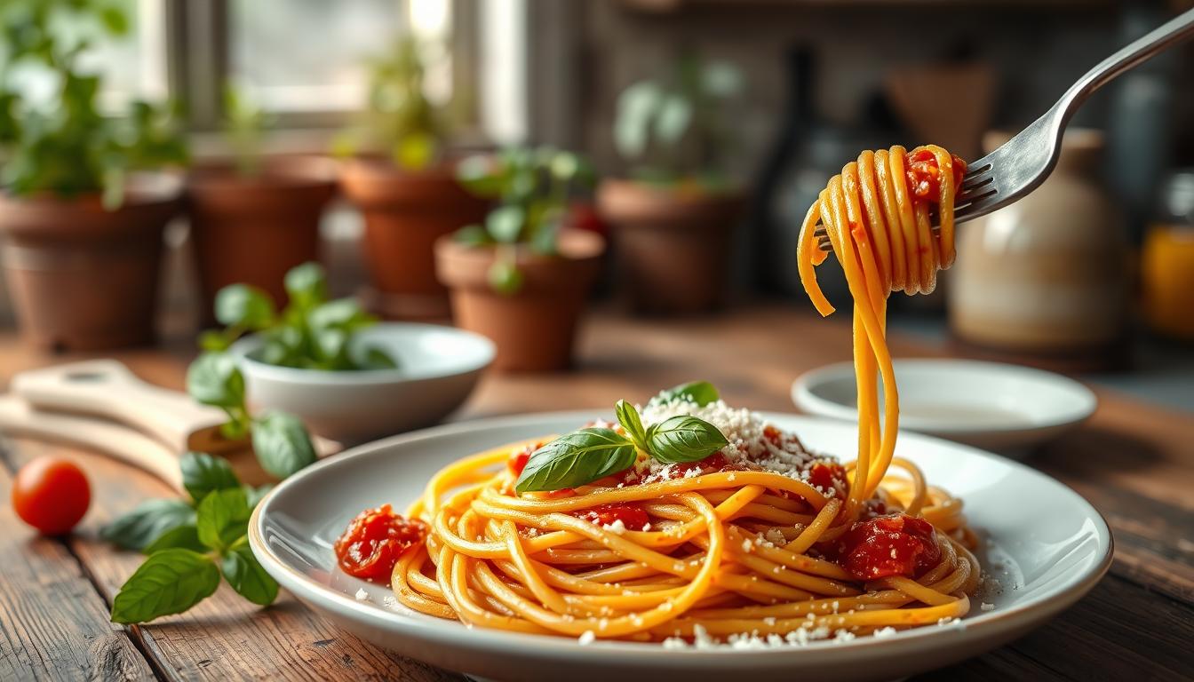 Przepis na makaron spaghetti