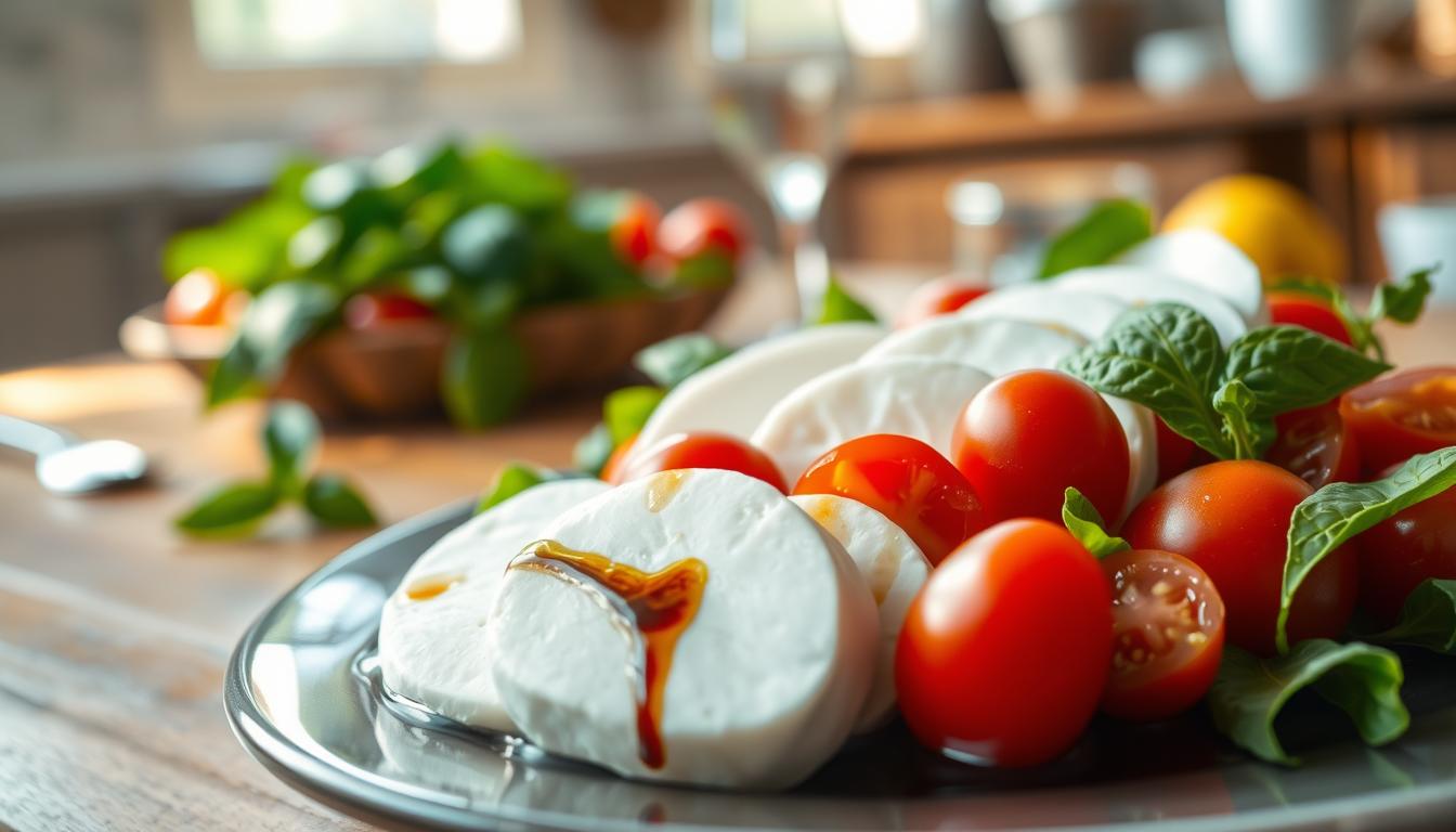Sałatka mozzarella