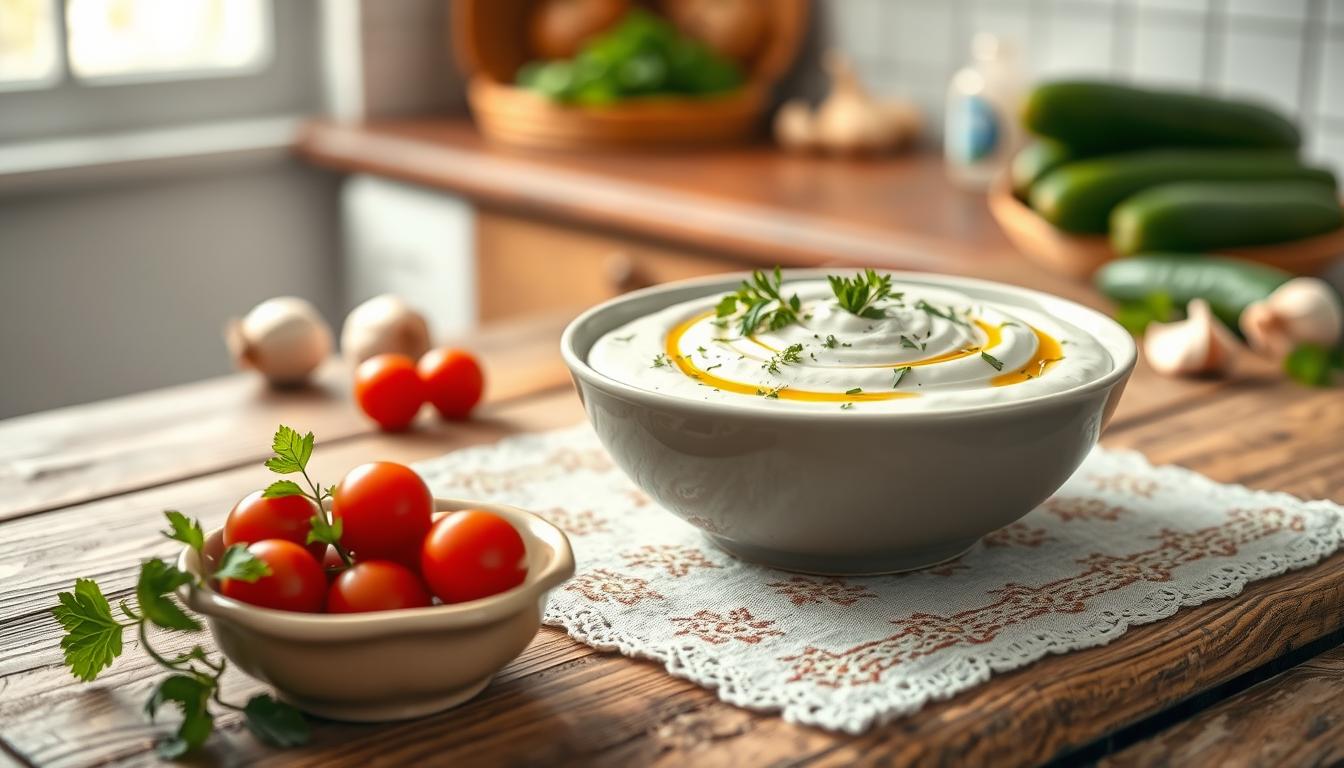 Sosy tzatziki