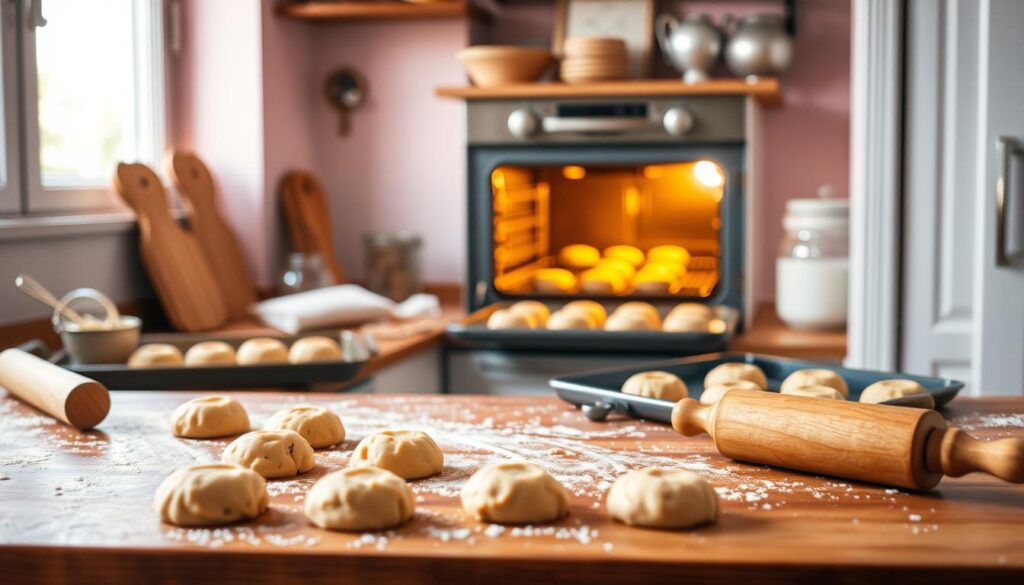 technika pieczenia ciasteczek