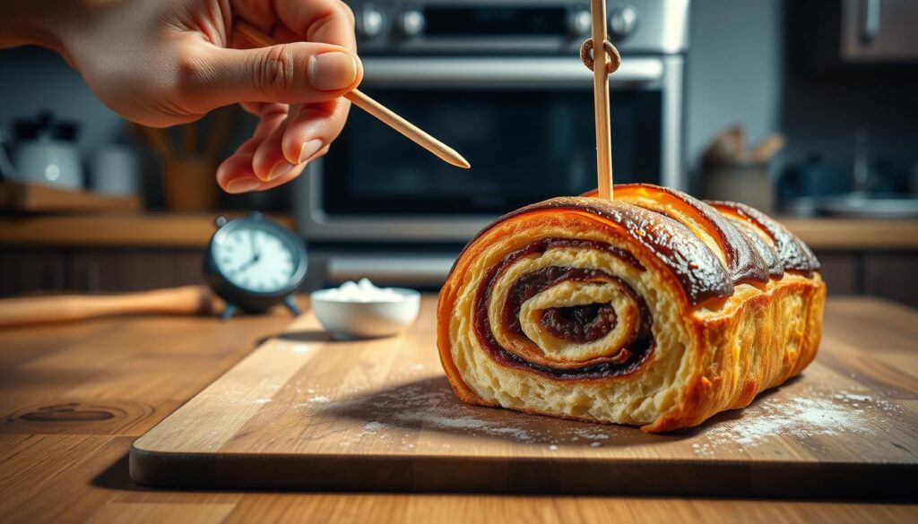 test patyczka kontrola pieczenia babki
