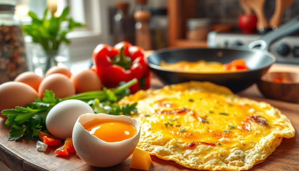 kluczowe składniki omletu