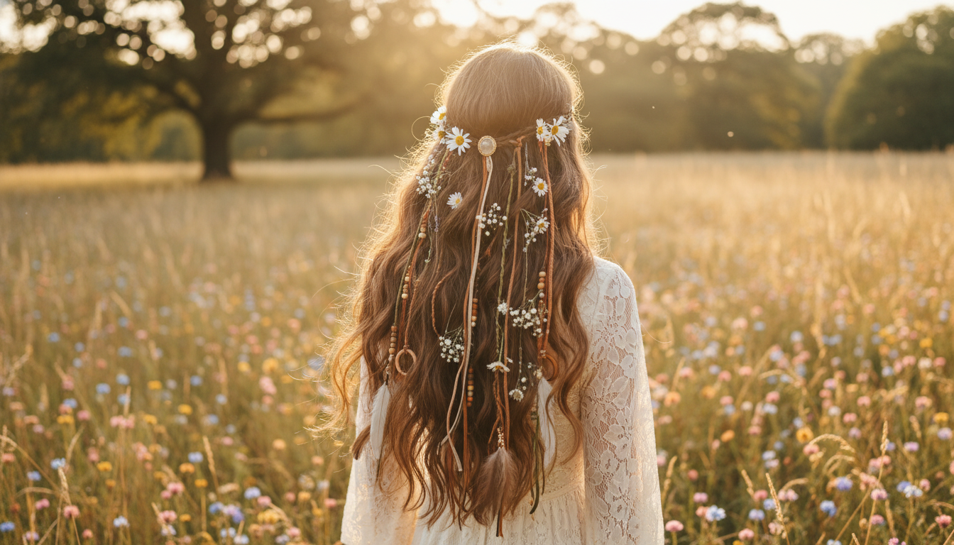 fryzury boho